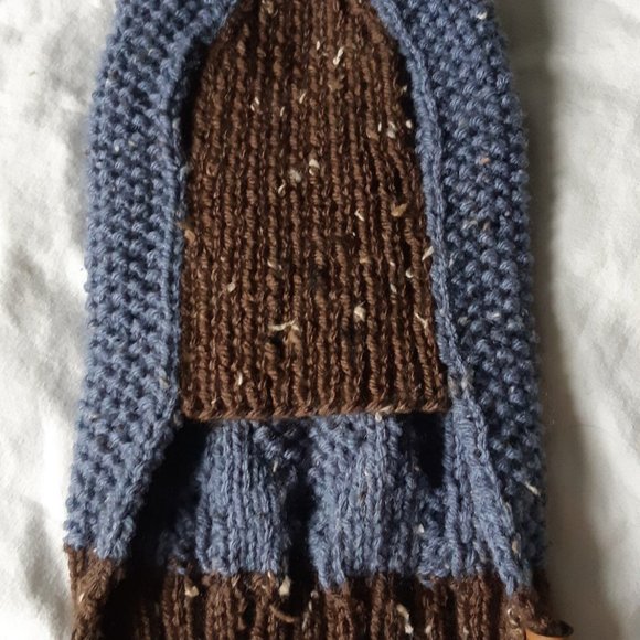 XS Aran Diamond Cable Knit Cat/Dog Sweater - Picture 2 of 8